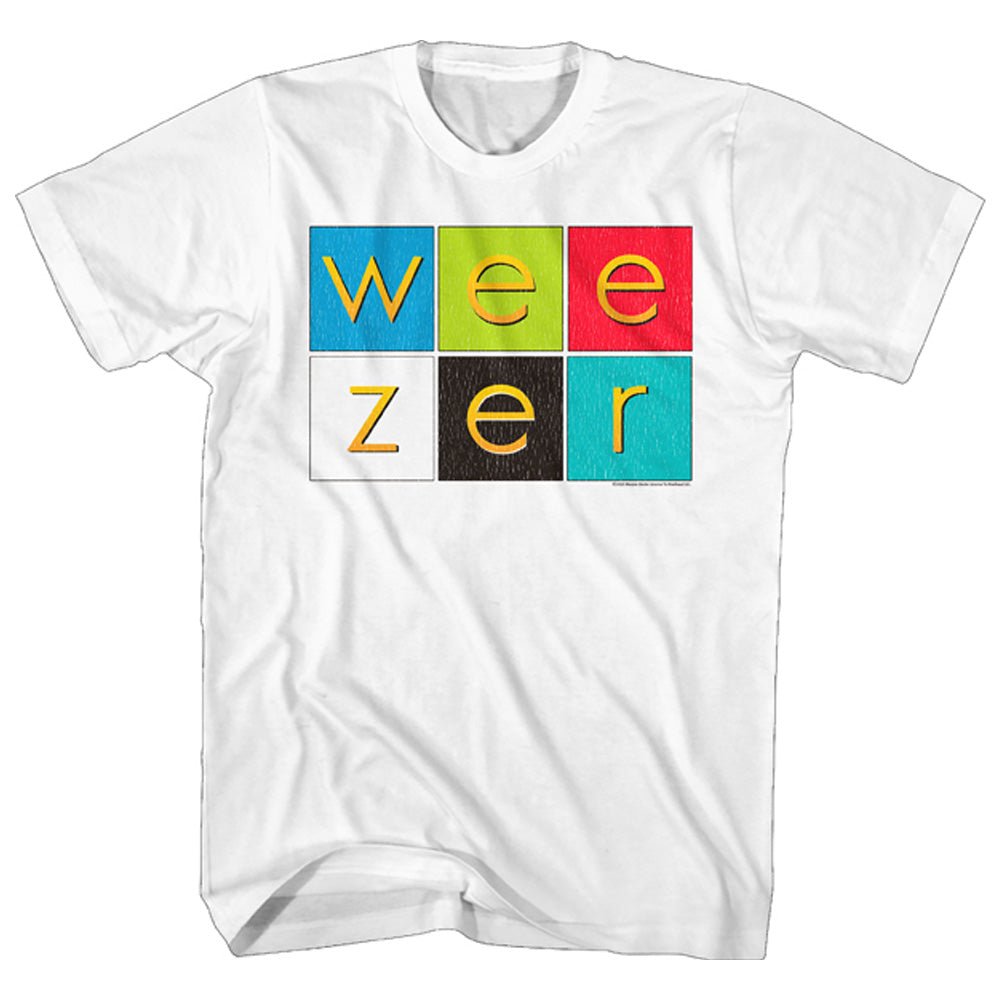 WEEZER ウィーザー - ALBUM COLOR SQUARES / Tシャツ / メンズ - PGS